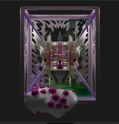 新加坡艺术家Brandon Tay个展“Sangkalan”将巡回几个区域图书馆展出。（艺术家提供）