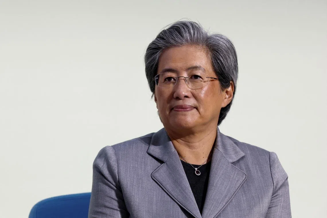 AMD现任首席执行官苏姿丰三岁时就移民美国，在麻省理工学院取得电机工程学士、硕士、博士学位。（路透社）