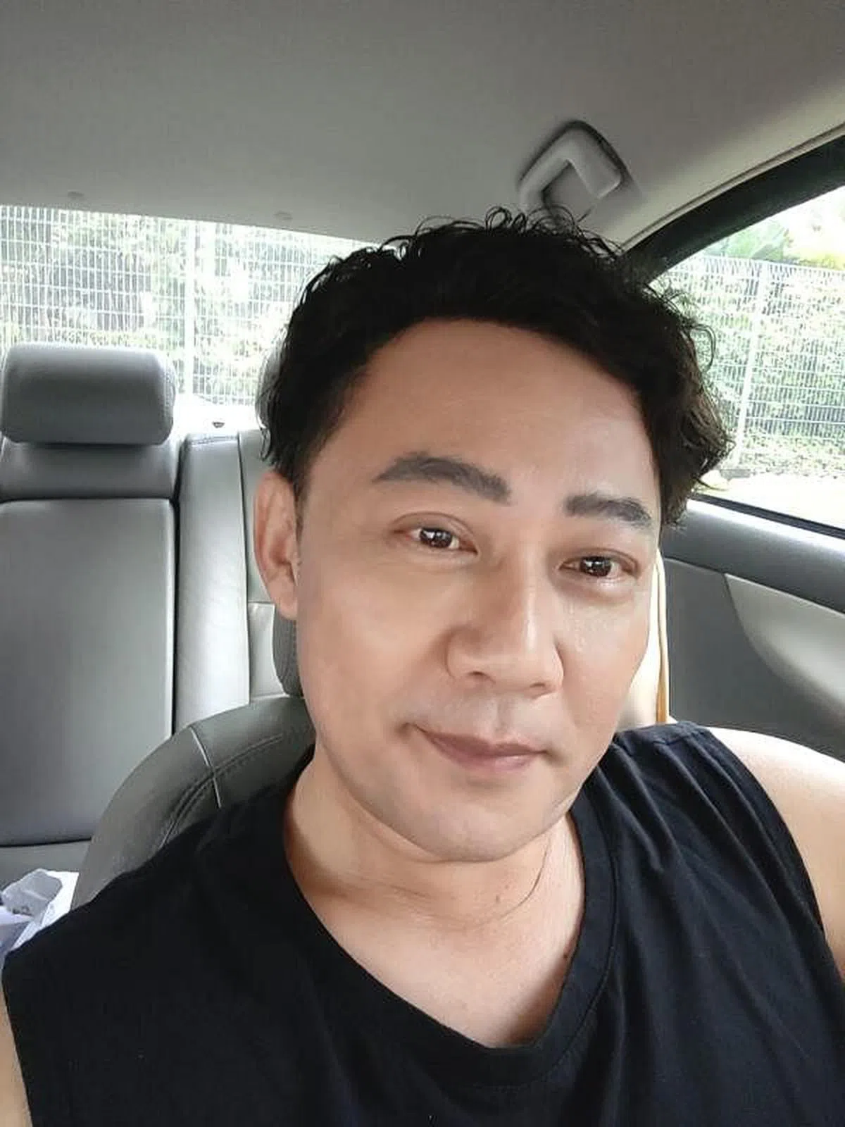 姚彣隆说，自己和家人住的地方没有受到影响。（档案照）