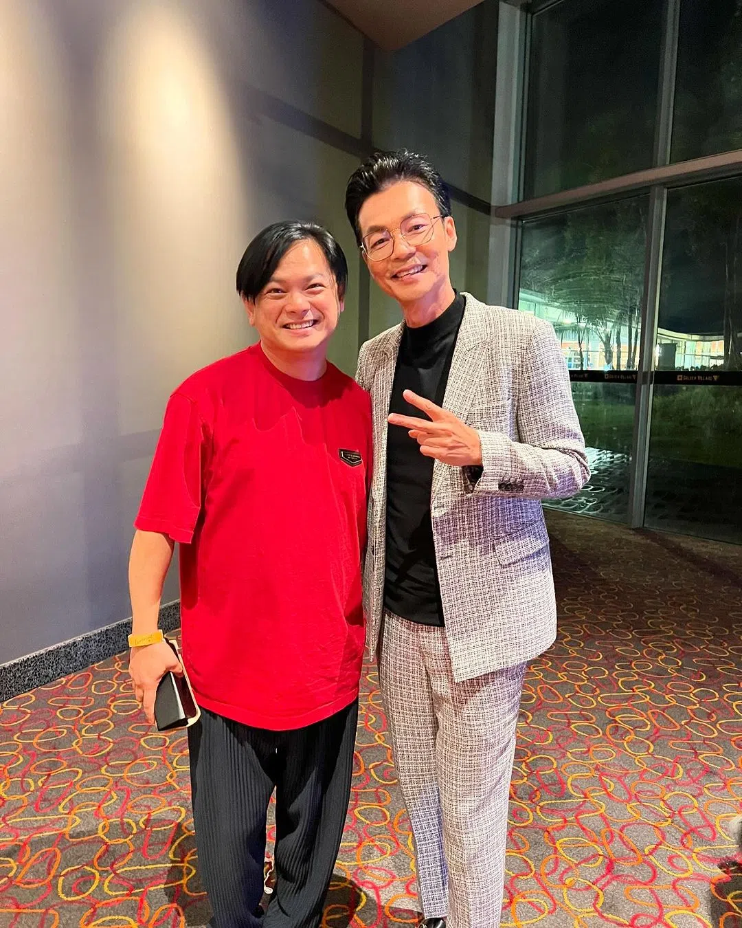 周崇庆（左）和李国煌的演艺事业都与“鬼”有关。（取自周崇庆IG）