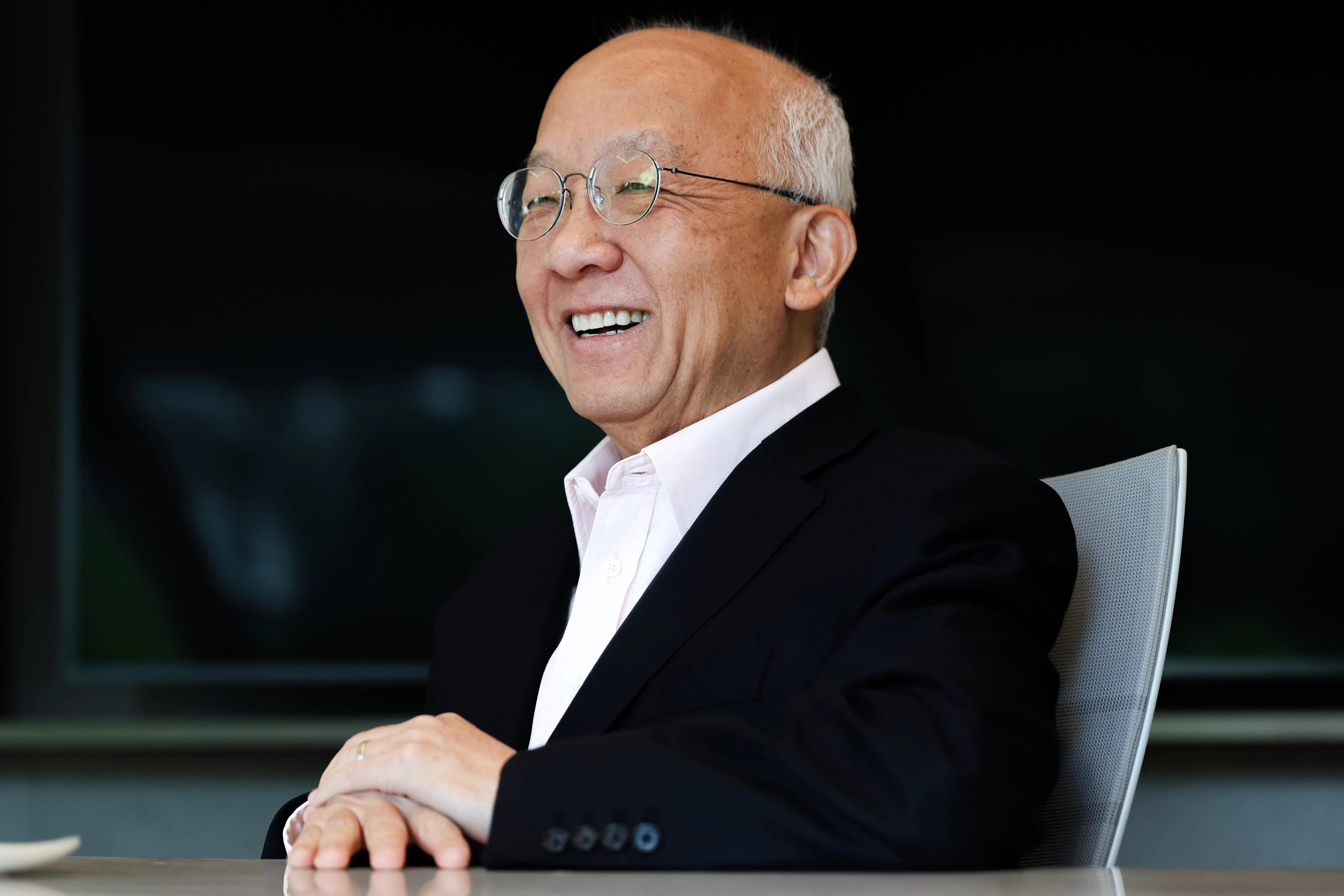 鹏瑞利集团执行董事长潘锡源接受《联合早报》专访时说，颐乐苑的目标是有刚需的中高端市场，对设施要求更严苛。由于这个项目是一个重资产投资，买地建康养中心成本高昂，因此他要拼的是服务。（关俊威摄）