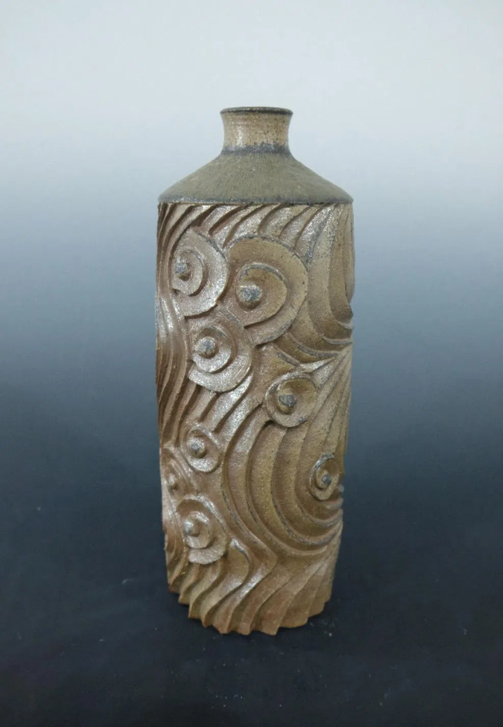 克罗地亚普里戈列博物馆所收藏的陈德兴陶艺作品。（林高提供）