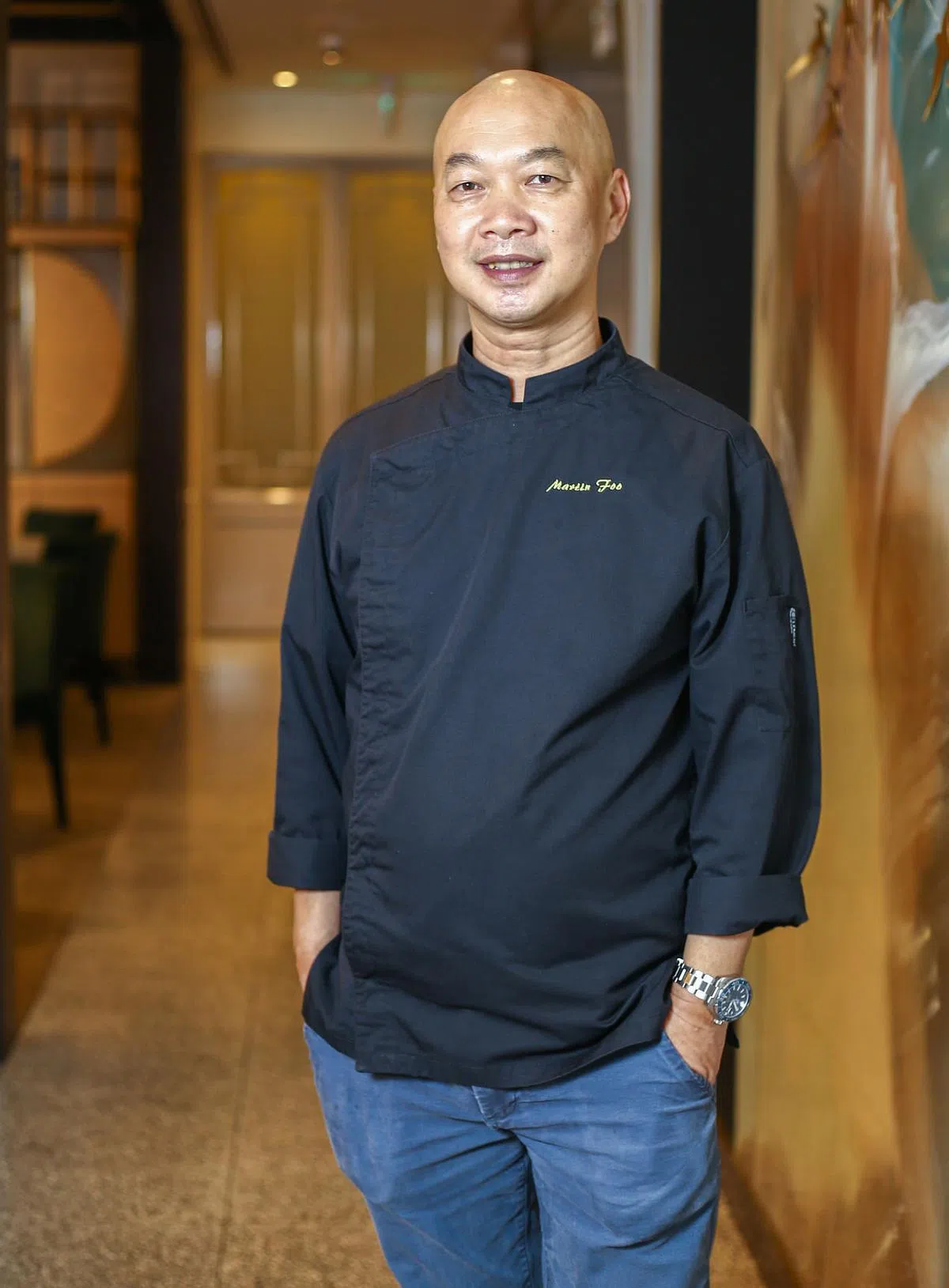 翡翠集团执行总厨符兴毅的家人特别喜欢吃他煮的猪脚醋。