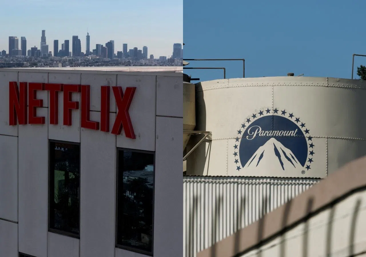 Netflix和派拉蒙抢购华纳兄弟的世纪争夺战，最终取得双赢结果。（路透社 ）