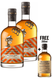 2x Monkey Shoulder 700ml + Free Monkey Shoulder 200ml