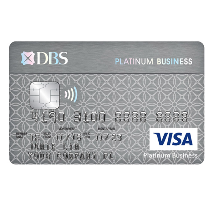 Business Cards - DBS Platinum Business Card