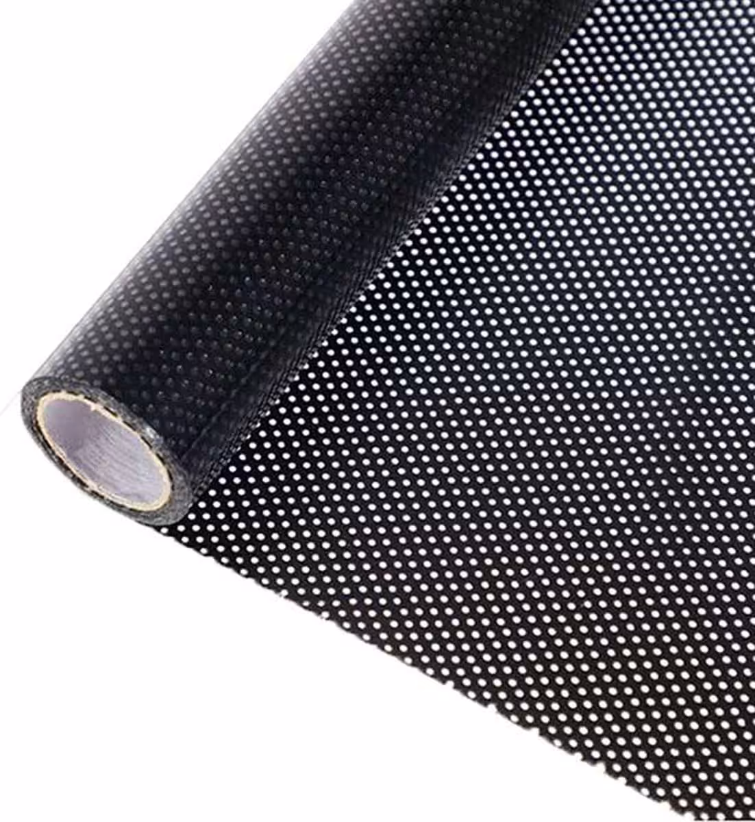 LUCKYYJ Self adhesive Mesh Window Film,Privacy Room Darkening Window Glass Sticker,Anti uv Dotted Window Cling For Home Office