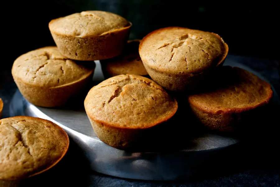 Gluten-Free Apricot-Walnut Muffins