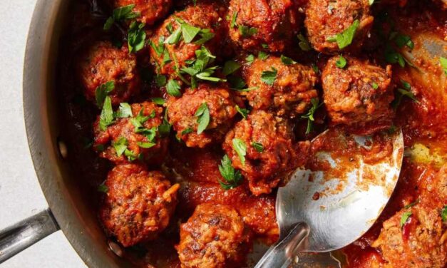 Gluten-Free Porcupine Meatballs