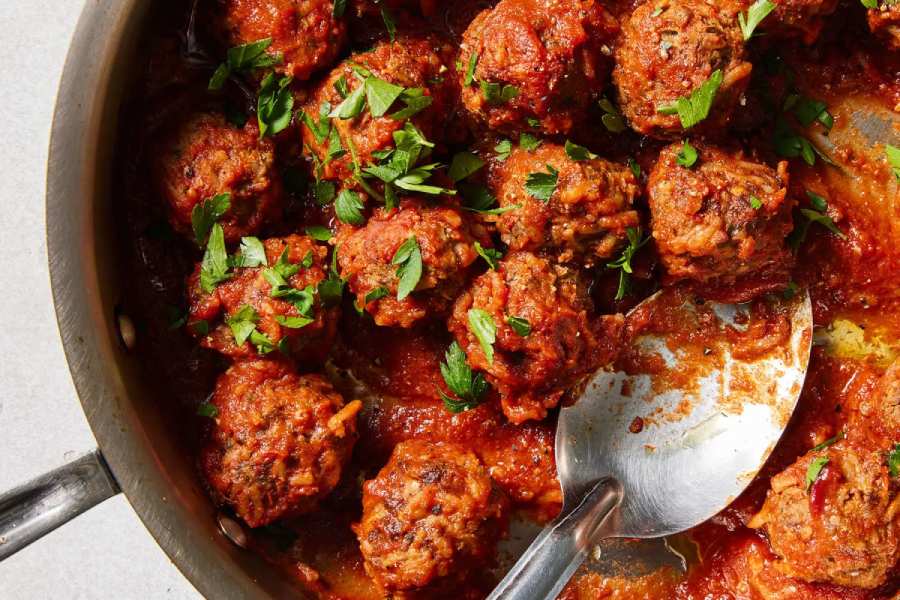 Gluten-Free Porcupine Meatballs