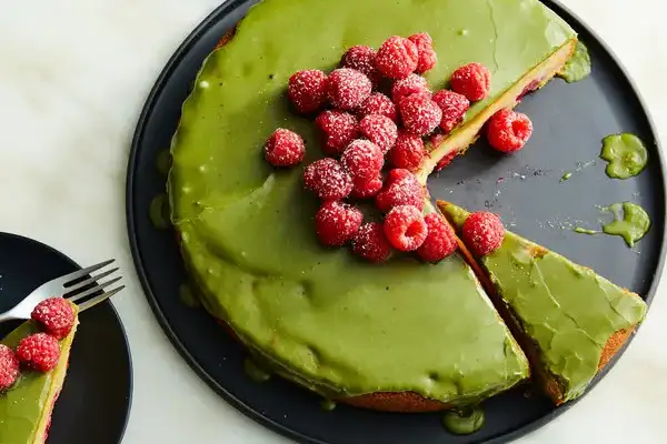 Easy Gluten-Free Raspberry-Mochi Butter Cake!