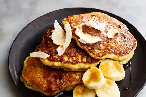 Gluten-Free Coconut-Banana Pancakes