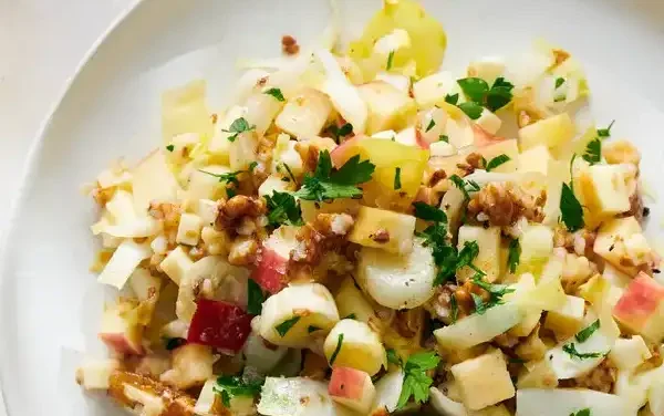 Gluten-Free Endive, Apple, and Kasha Salad