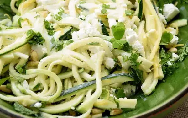 Gluten-Free Lemony Zucchini Slaw