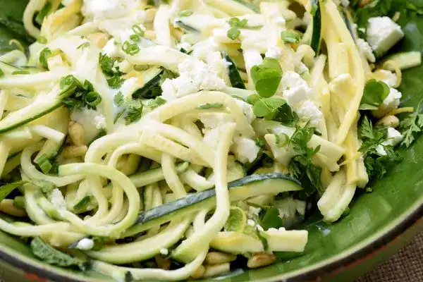 Gluten-Free Lemony Zucchini Slaw