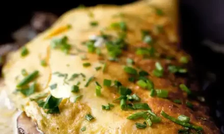 Gluten-Free Mushroom Omelet with Chives