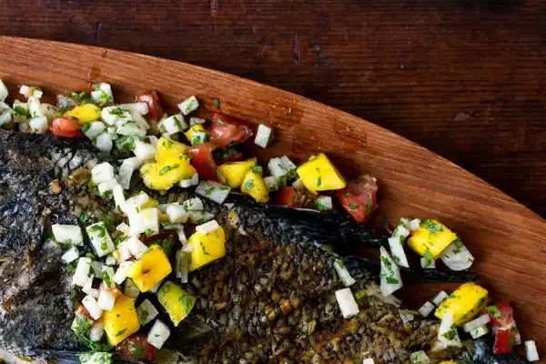 Grilled Mango Salsa (Gluten-Free)