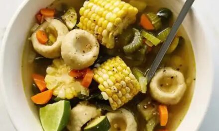 Gluten-Free Summer Vegetable Soup with Masa Dumplings