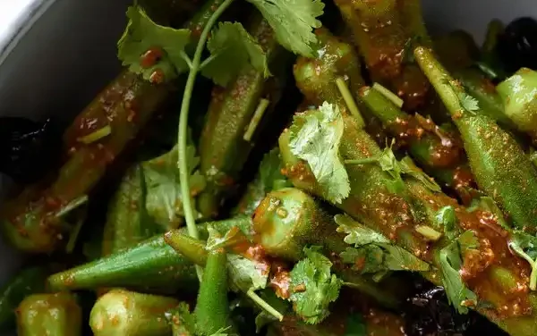 Gluten-Free Okra Salad With Toasted Cumin