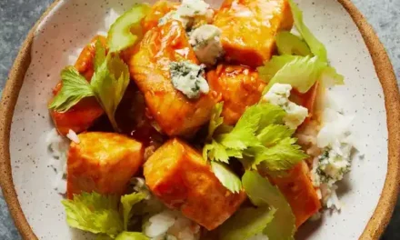 Gluten-Free Hot and Tangy Buffalo Salmon: A Spicy Twist on a Seafood Favorite