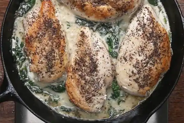 Creamy Lemon Garlic Chicken (Gluten-Free)