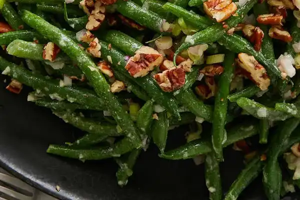 Green Bean Salad with Hot Mustard Dressing