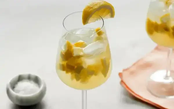 Salted Lemon-Ginger Spritzer