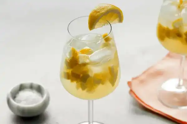 Salted Lemon-Ginger Spritzer