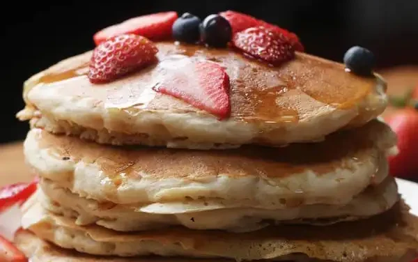 Gluten-Free Fluffiest Vegan Pancakes