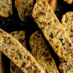 Gluten-Free Raisin Pistachio Biscotti