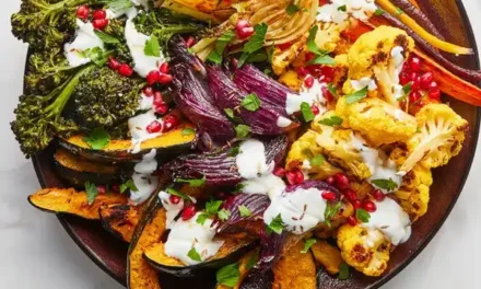 Giant Roasted Vegetable Platter