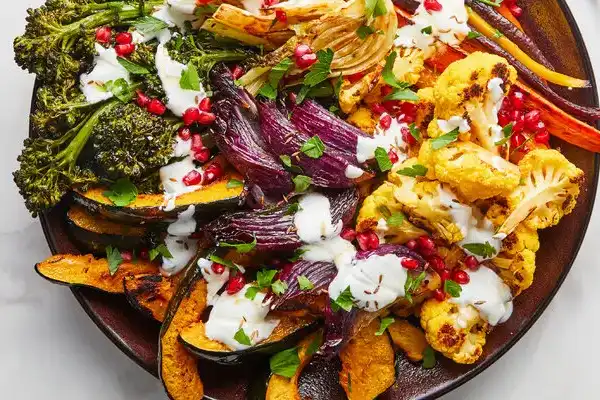 Giant Roasted Vegetable Platter