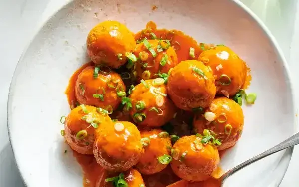 Gluten-Free Buffalo Chicken Meatballs