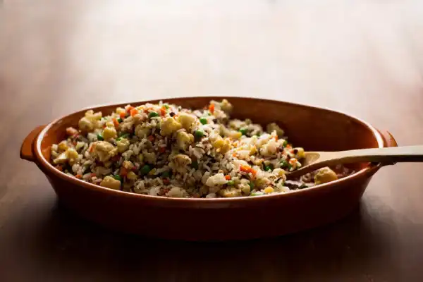 Easy 5-Step Basmati Rice Pilaf with Vegetables!