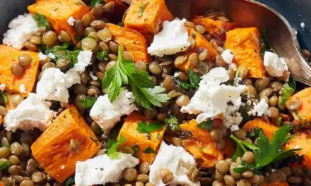 Gluten-Free Brown Butter Lentil and Sweet Potato Salad: A Hearty and Nutritious Meal