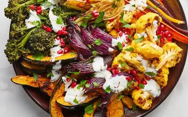 Giant Roasted Vegetable Platter