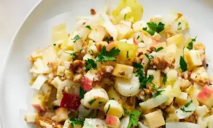 Gluten-Free Endive, Apple, and Kasha Salad