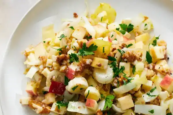 Gluten-Free Endive, Apple, and Kasha Salad