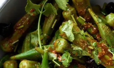 Okra Salad With Toasted Cumin