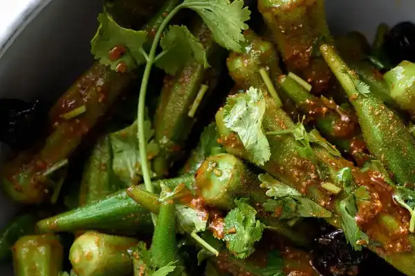 Okra Salad With Toasted Cumin