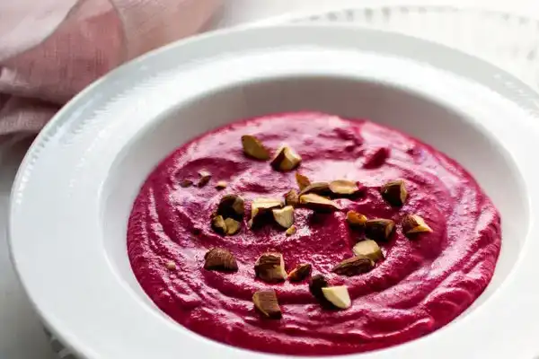 Creamy & Delicious 10-Minute Puréed Beets with Yogurt & Caraway