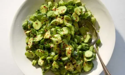 Gluten-Free Cucumber-Avocado Salad With Fresh Herbs