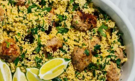 The Best 30-Minute Gluten-Free Chicken Koftas Couscous Recipe!