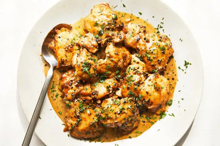 Chicken au Poivre – The best French Dish with a Peppery Twist!